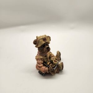 Charming Bear Figurine in Brown and Tan